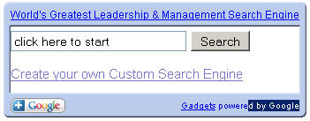 search for leadership and management material