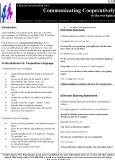 A summary of cooperative communication technqiues